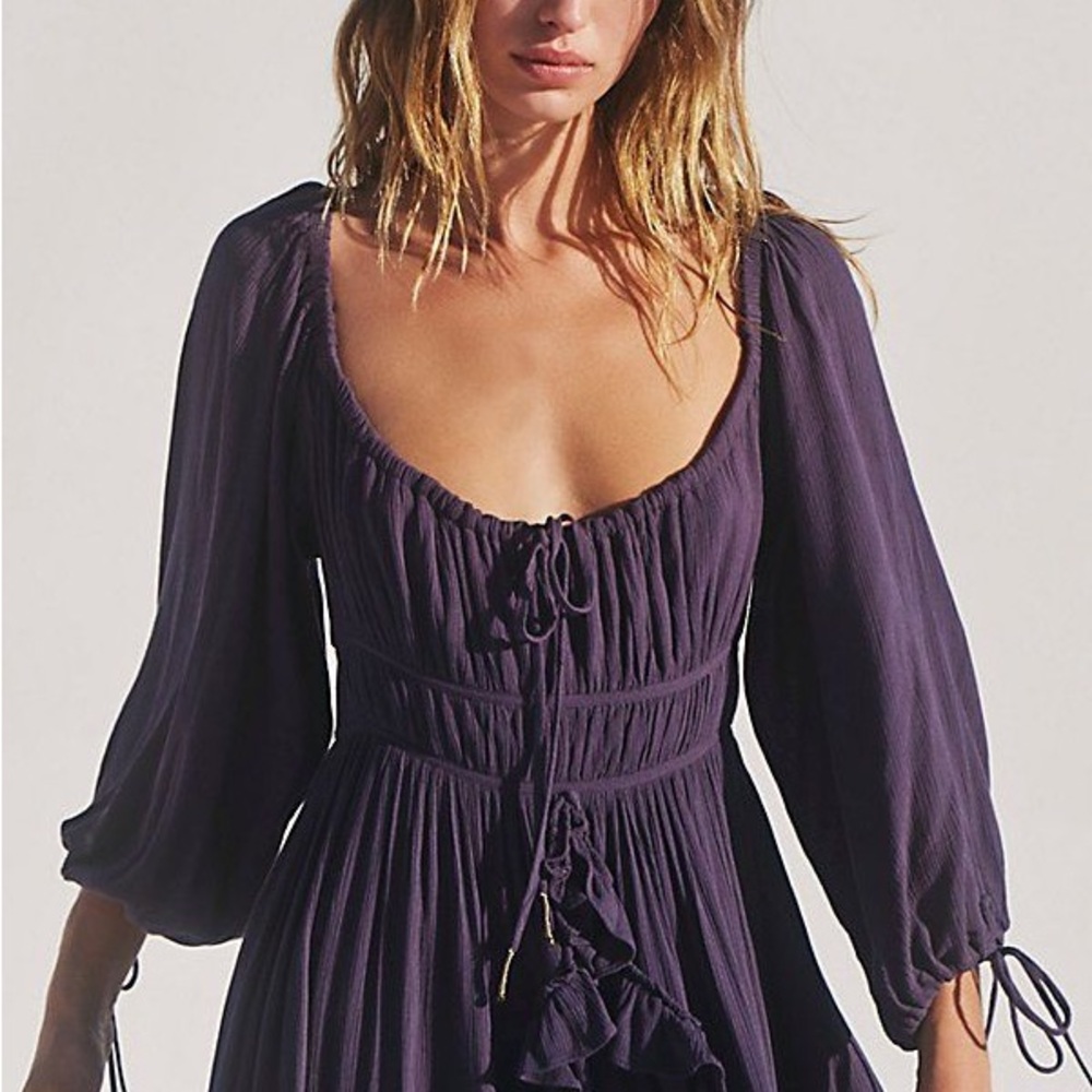 Free people “In Your Dreams” Maxi dress NEW WITH TAGS